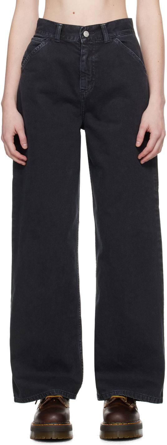Jeans Carhartt WIP Work In Progress Jens Trousers Svart | I033142 894J