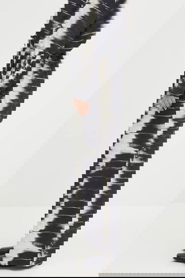 Byxor Samsoe Samsoe Samsoe Samsoe Saneem High-Waist Wide-Leg Pants Flerfärgad | F24100163, 1