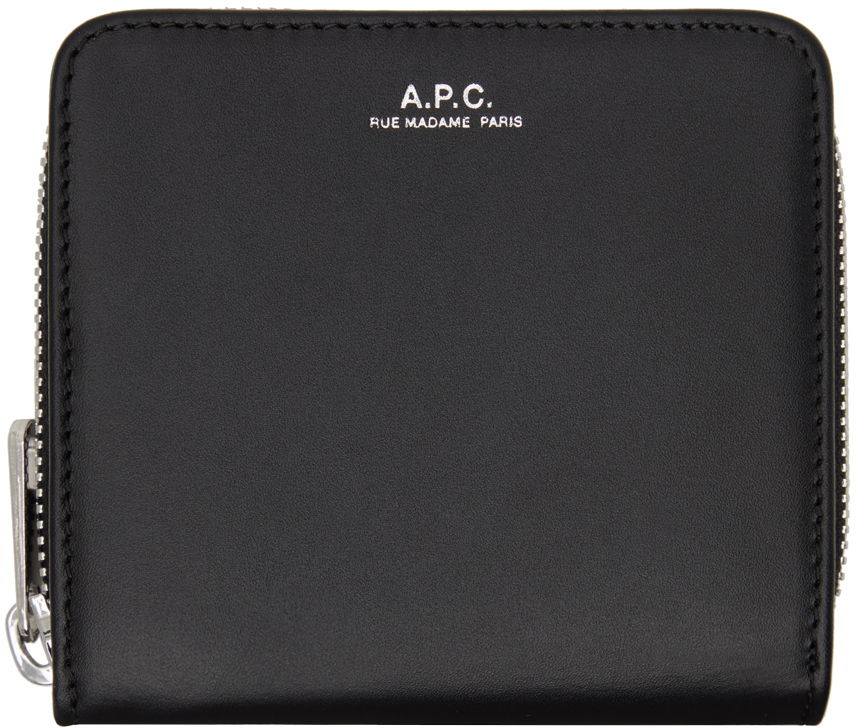 Plånbok A.P.C. Emmanuel Compact Wallet Svart | PXAWV-H63601, 0