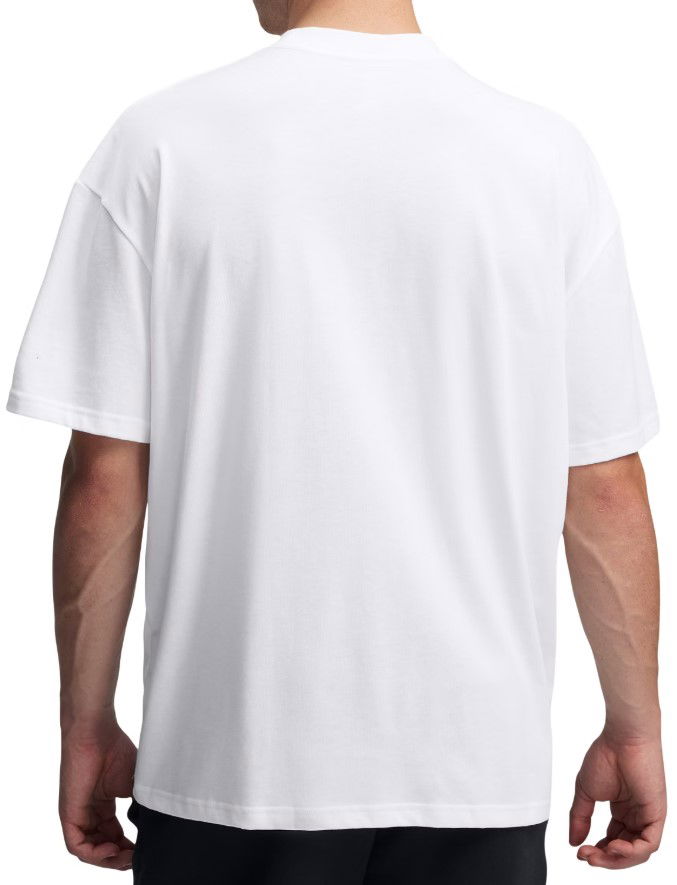 T-shirt Under Armour Under Armour HW OS SM BOX Short Sleeve T-Shirt Vit | 1386803-101, 1