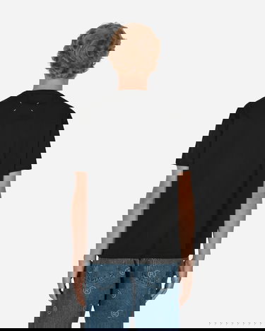 T-shirt Maison Margiela Upside Down Logo T-Shirt Svart | S30GC0701 900, 2