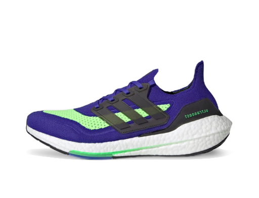 Löpning adidas Performance Ultraboost 21 Blå | S23873