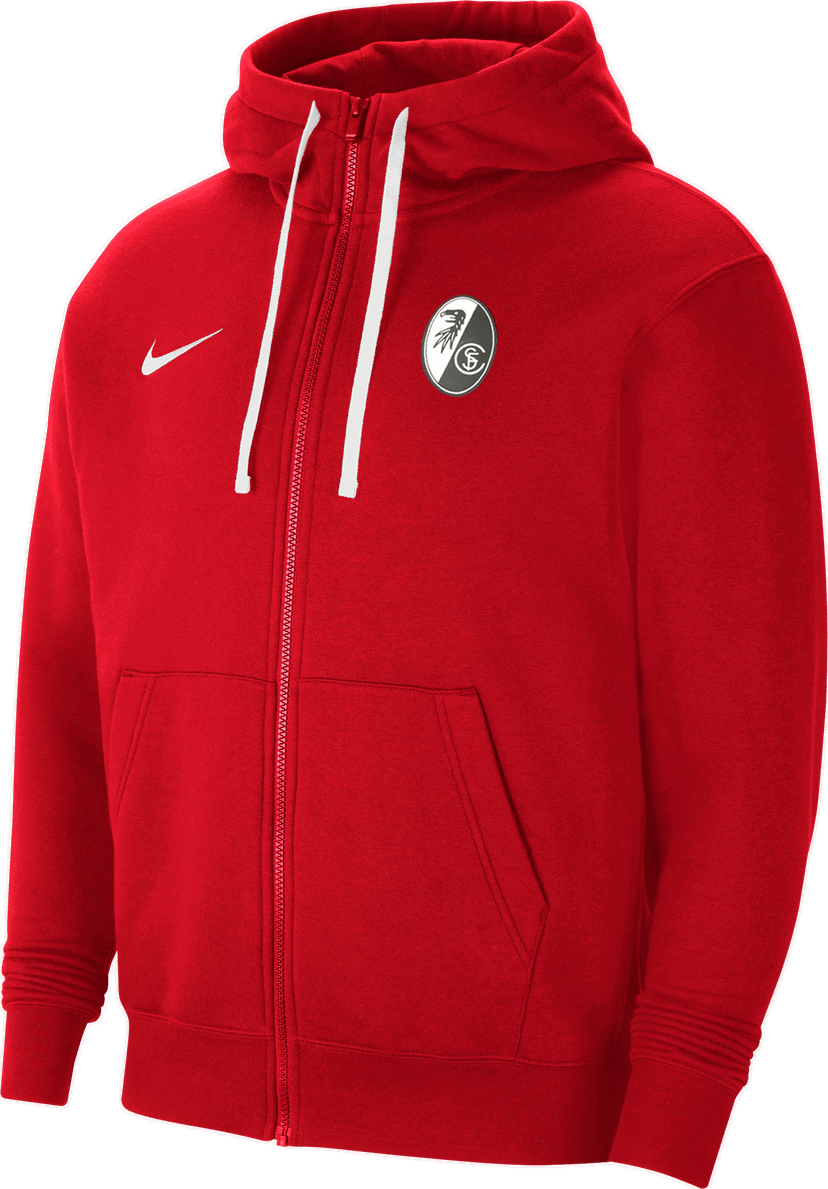 Sweatshirt Nike Nike SC Freiburg Full-Zip Hoodie Röd | 6scfcw6887-657