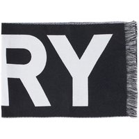Halsduk Burberry Logo Scarf Black Svart | 8054214-A1189, 1