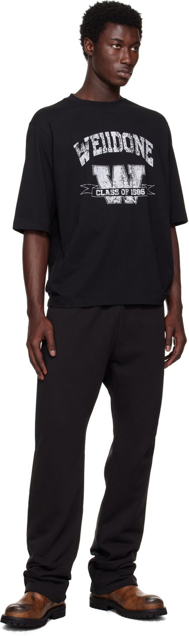 T-shirt We11done We11done Printed University T-Shirt Svart | WD-TT2-25-743-U-BK, 3