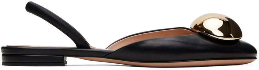 Skovård Gianvito Rossi Gianvito Rossi Sphera Slingback Ballerina Flats Svart | G93035.05RIC.NXF