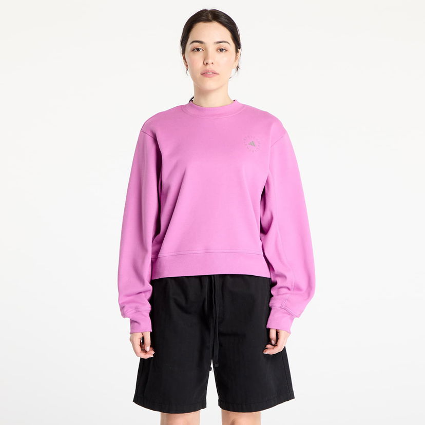 Sweatshirt adidas Performance adidas by Stella McCartney Regular Sweatshirt Rosa | JJ0151