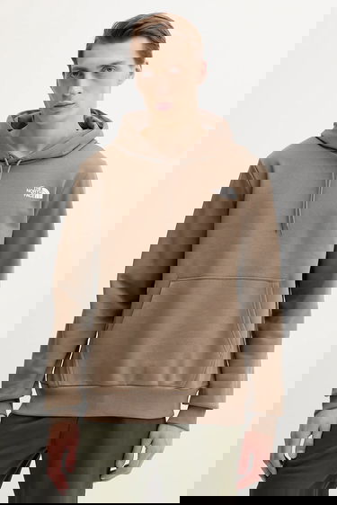 Sweatshirt The North Face Simple Dome Smooth Hoodie Beige | NF0A89FCBOW1, 0