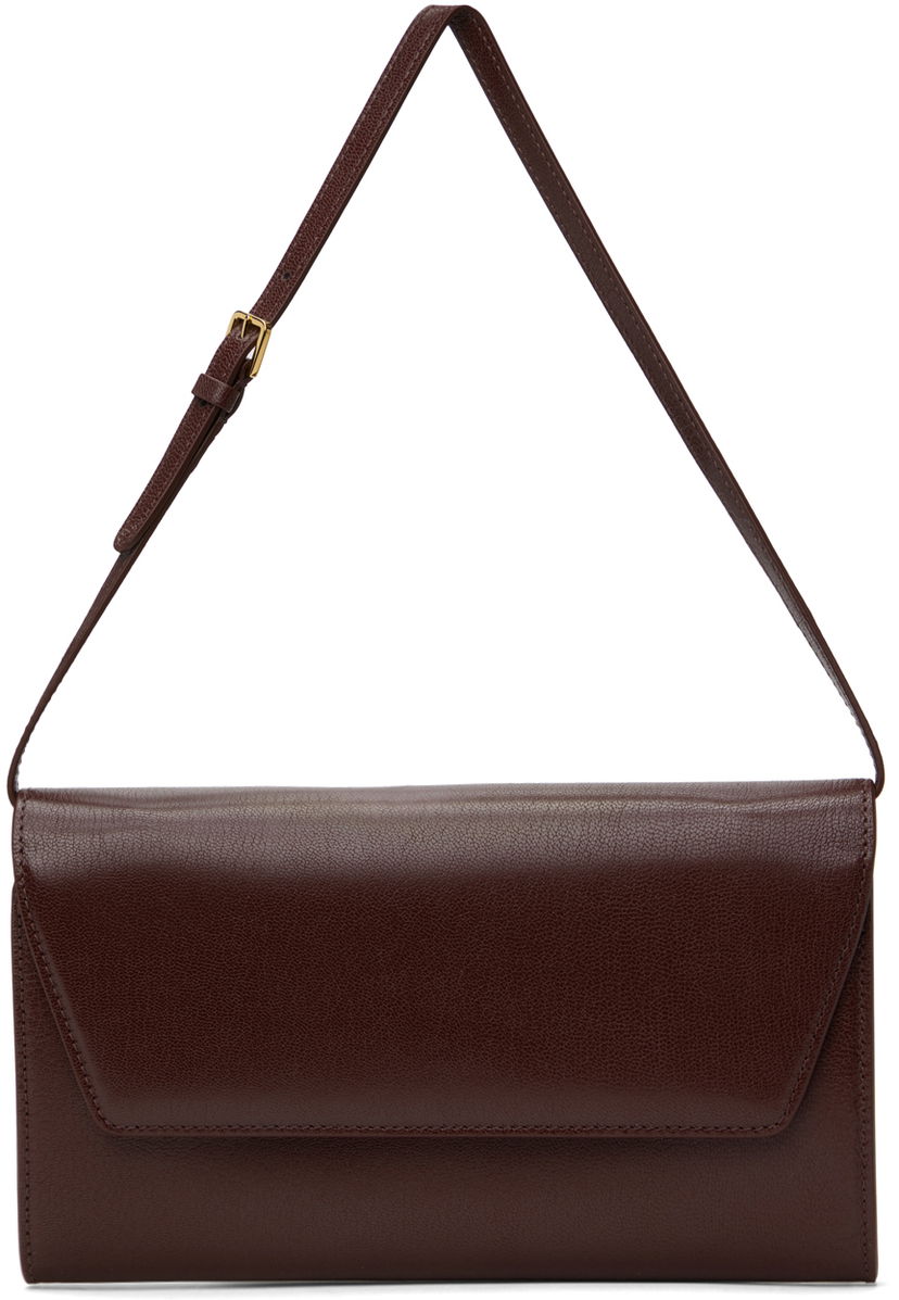 Handväska The Row Evening Clutch Bourgogne | W1706-L39