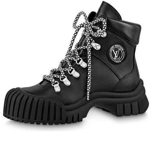 Sneakers och skor Louis Vuitton Ruby Flat Ranger Boots Svart | 1AAM5U