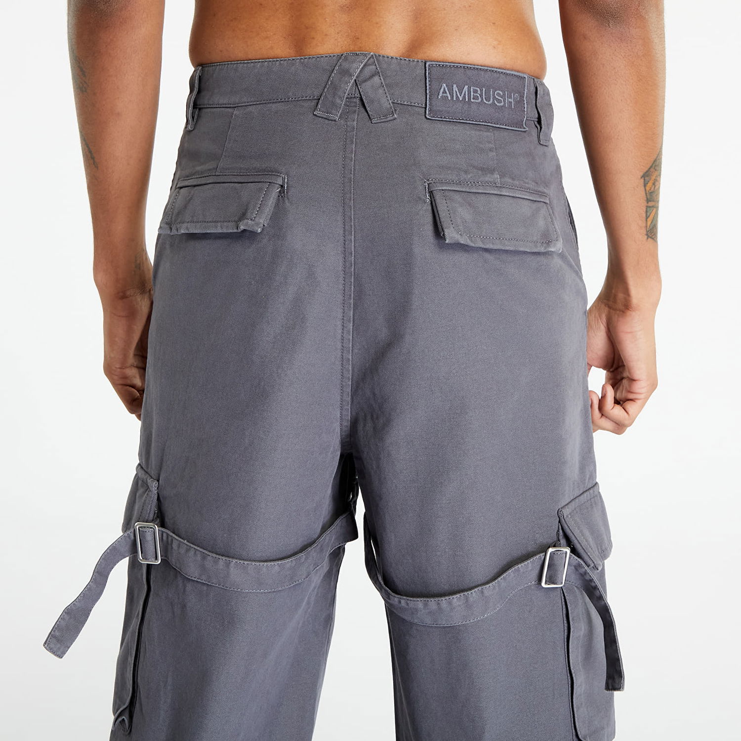 Cargo byxor Ambush Relaxed Fit Cargo Pants Grå | BMCF009F23FAB0010700, 1