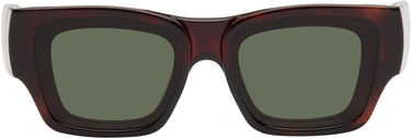 Solglasögon Loewe Paula's Ibiza Goggle Rectangle Sunglasses Brun | LW40172UW5652N 192337236150, 0