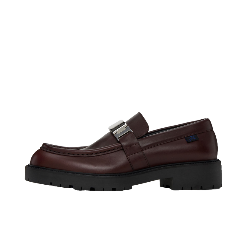 Sneakers och skor Burberry Leather Raft Loafers Brun | 8102694