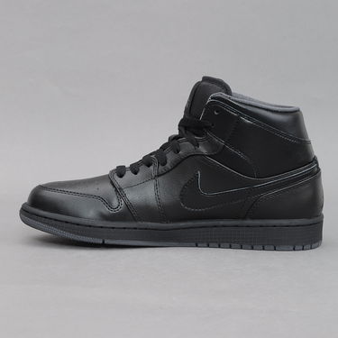 Sneakers och skor Jordan Air Jordan 1 Mid "Black" Svart | 554724-021, 0
