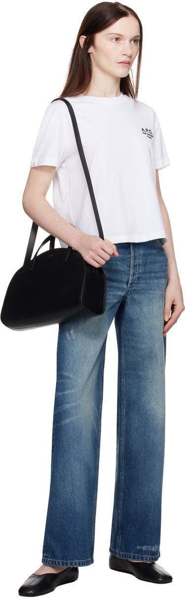 Jeans A.P.C. Elisabeth Wide-Leg Jeans Blå | COHFC-F09181, 3