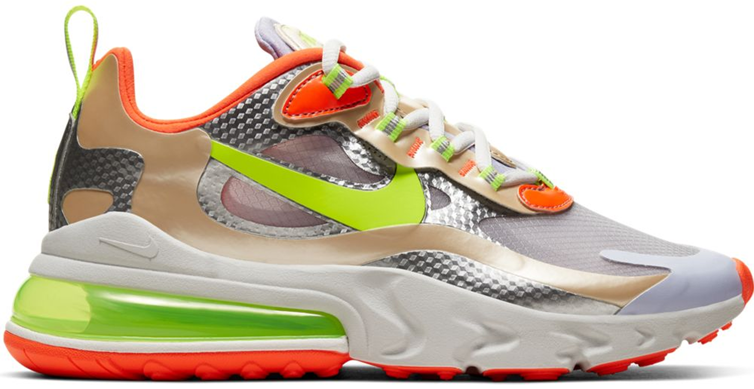 Sneakers och skor Nike Air Max 270 React Desert Ore Volt Orange W Flerfärgad | CQ0210-101, 0