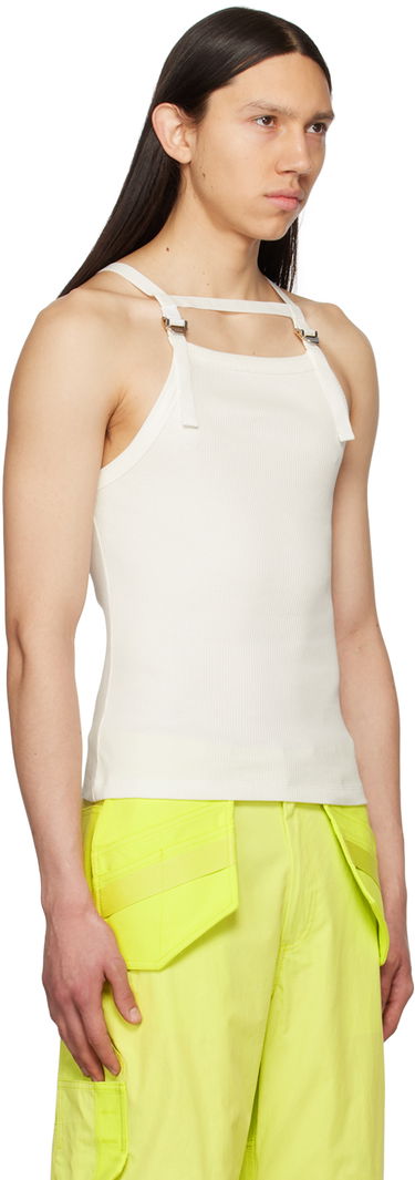 Linne Dion Lee Dion Lee Safety Harness Tank Top Vit | C3136S23, 1