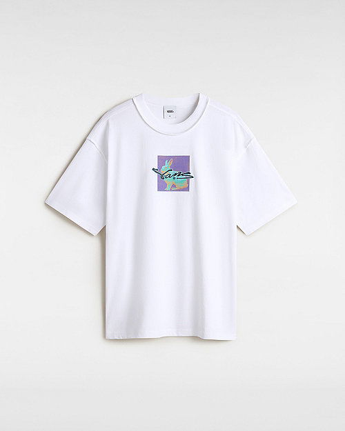 T-shirt Vans Premium Down The Rabbit Hole T-Shirt, Size L Vit | VN000MF8WHT