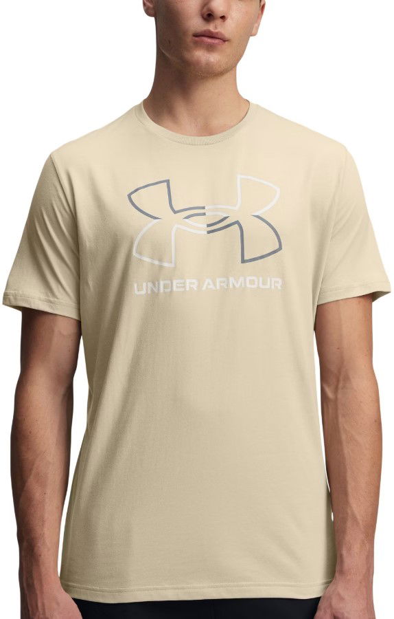 T-shirt Under Armour Under Armour GL Foundation Update Short Sleeve T-Shirt Beige | 1382915-289