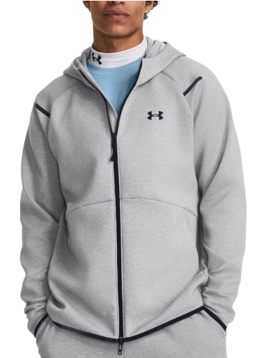 Sweatshirt Under Armour UA Unstoppable Flc FZ-GRY Grå | 1379806-011