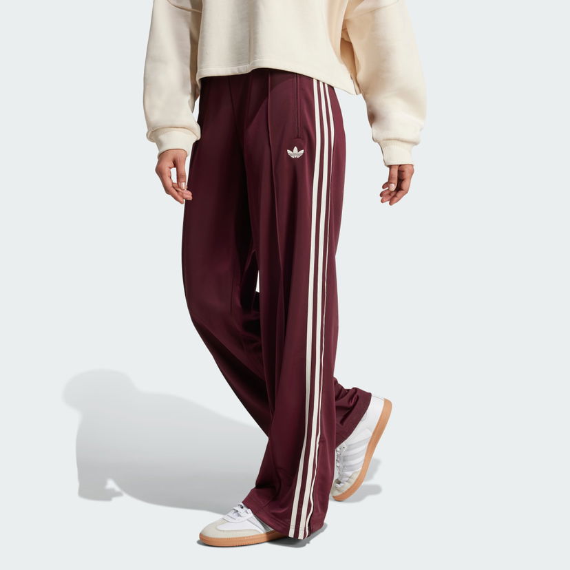 Träningsbyxor adidas Performance Adicolor Classic Firebird Loose Track Pants Bourgogne | KA7743