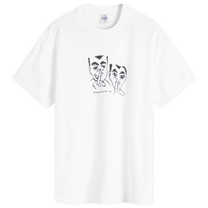 T-shirt Polar Skate Co. Boogers T-Shirt Vit | PSC-F24-35