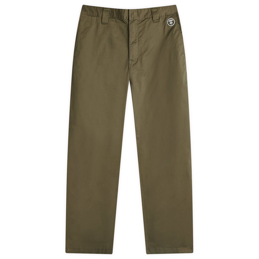 Cargo byxor AAPE by A Bathing Ape AAPE Now Chino Trousers Grön | AAPPTMB619XXNKHD