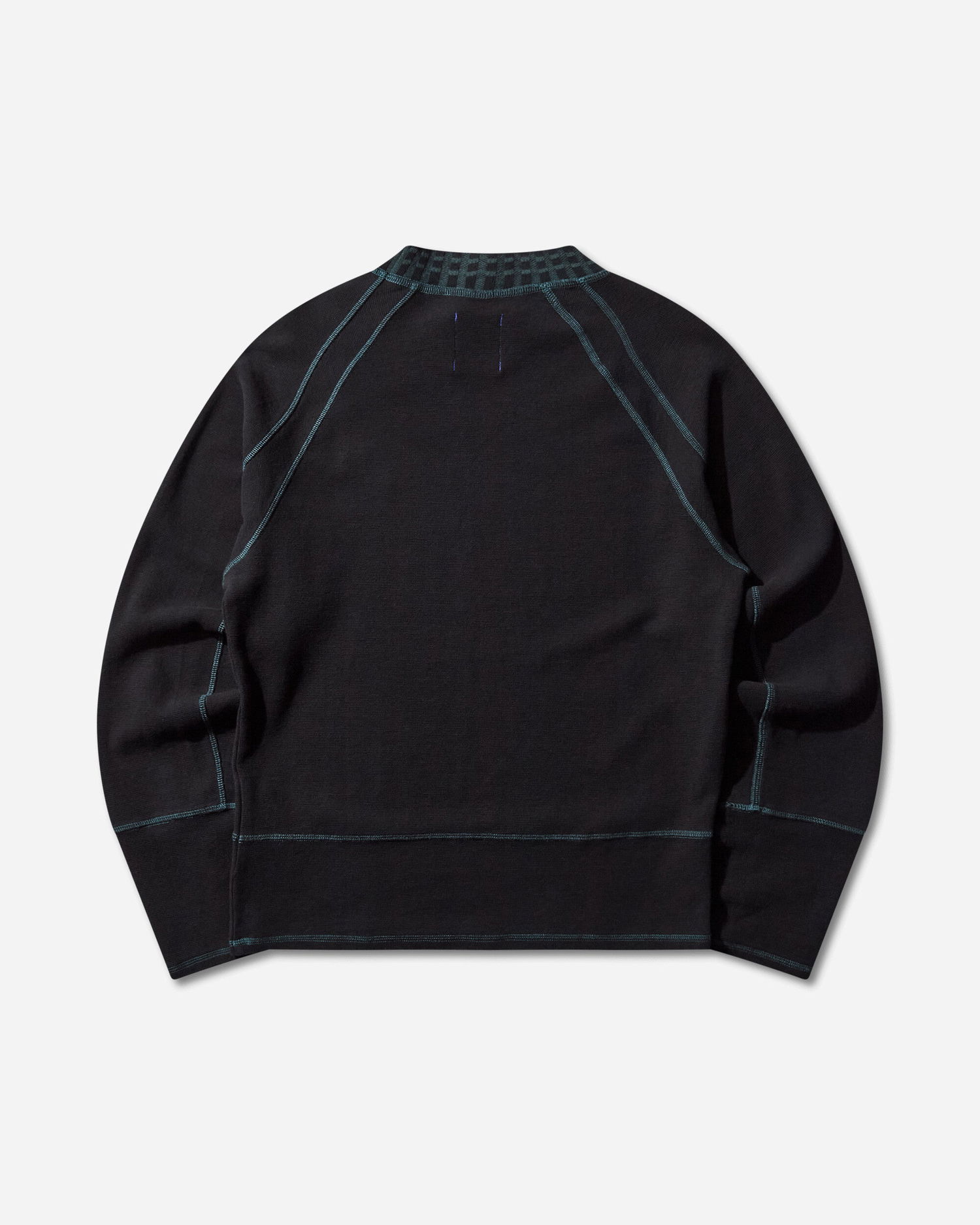 T-shirt Asics Novalis Tamarica Raglan Longsleeve with Patterned Crewneck and Contrast Stitching Svart | 2203A328-001, 0