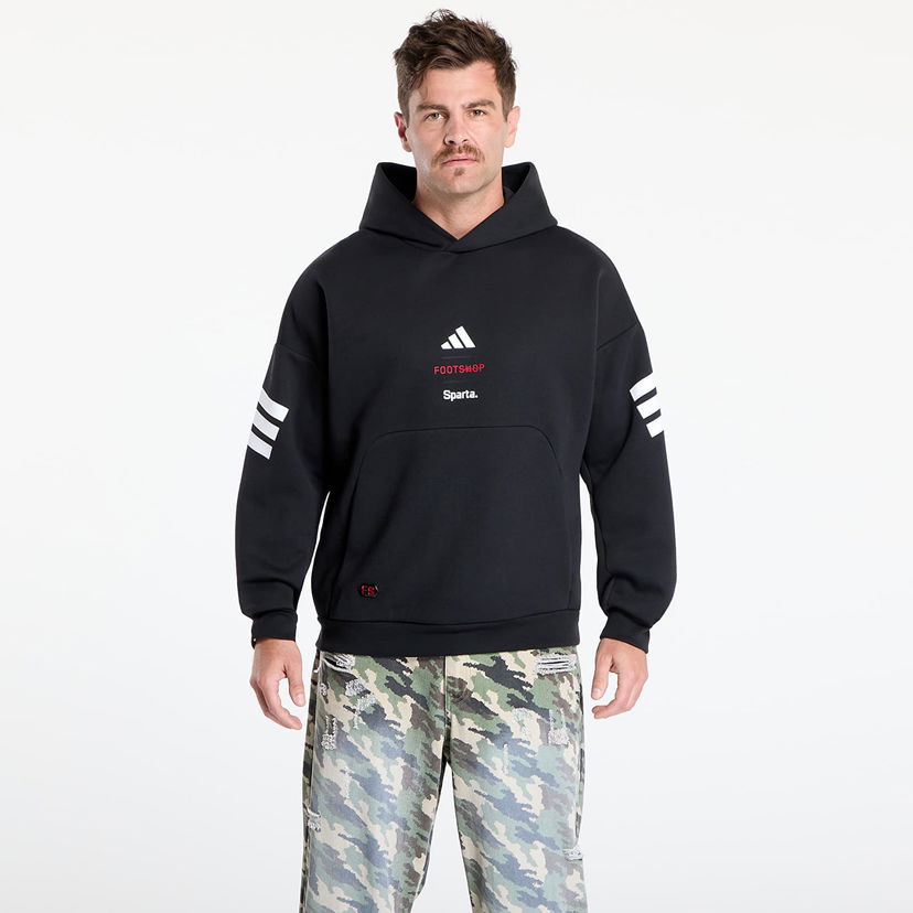 Sweatshirt adidas Performance Footshop x Sparta Hoodie Svart | FTSHP_490
