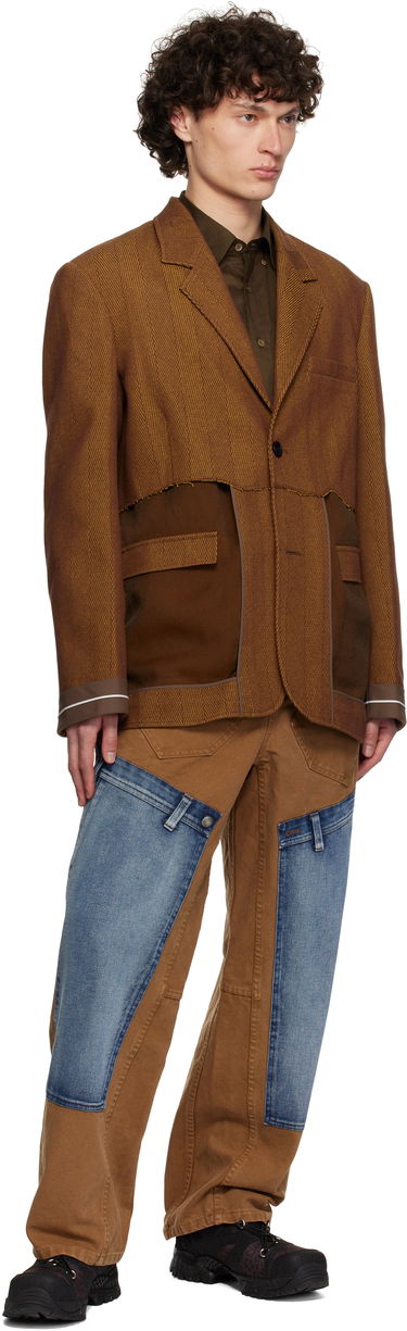 Jacka Andersson Bell Andersson Bell Inside Out Herringbone Blazer Brun | awa699u, 3