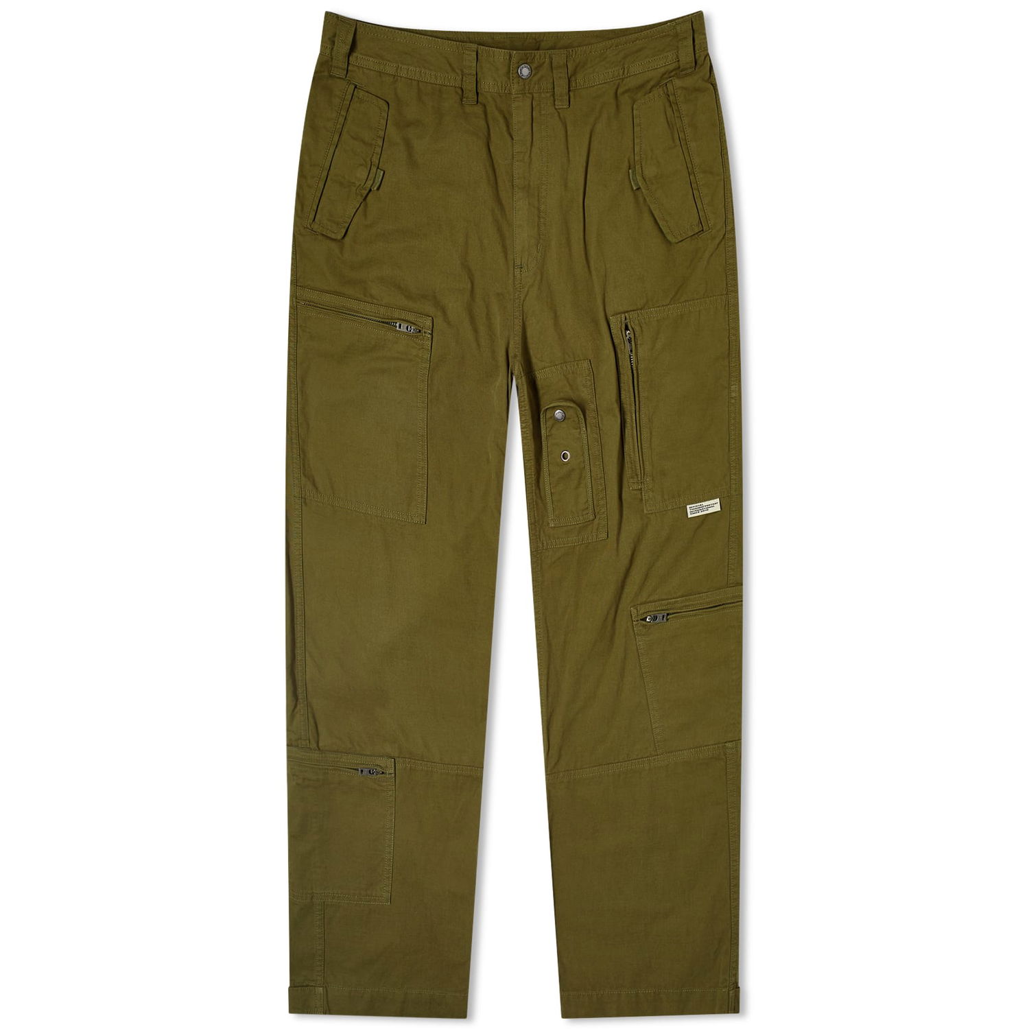 Cargo byxor thisisneverthat Flight Cargo Pant Grön | TN241WPARP03-KHK, 0