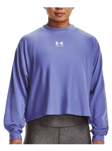 Sweatshirt Under Armour Rival Terry Oversized Crew Neck Purpur | 1376995-495