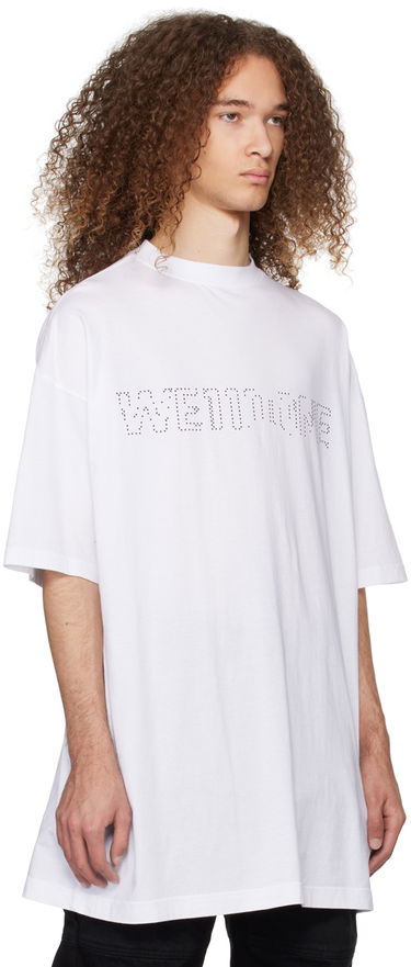 T-shirt We11done Oversized Graphic T-Shirt Vit | WD-TT0-24-810-U-WH, 1