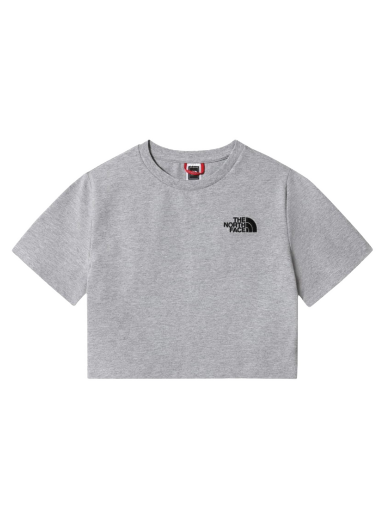 T-shirt The North Face Crop Tee Grå | NF0A55AOGAU1
