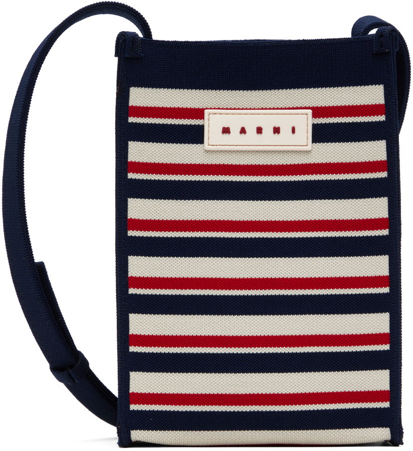 Axelväska Marni Mini Shoulder Bag Svart | SBMP0152A1 P6485
