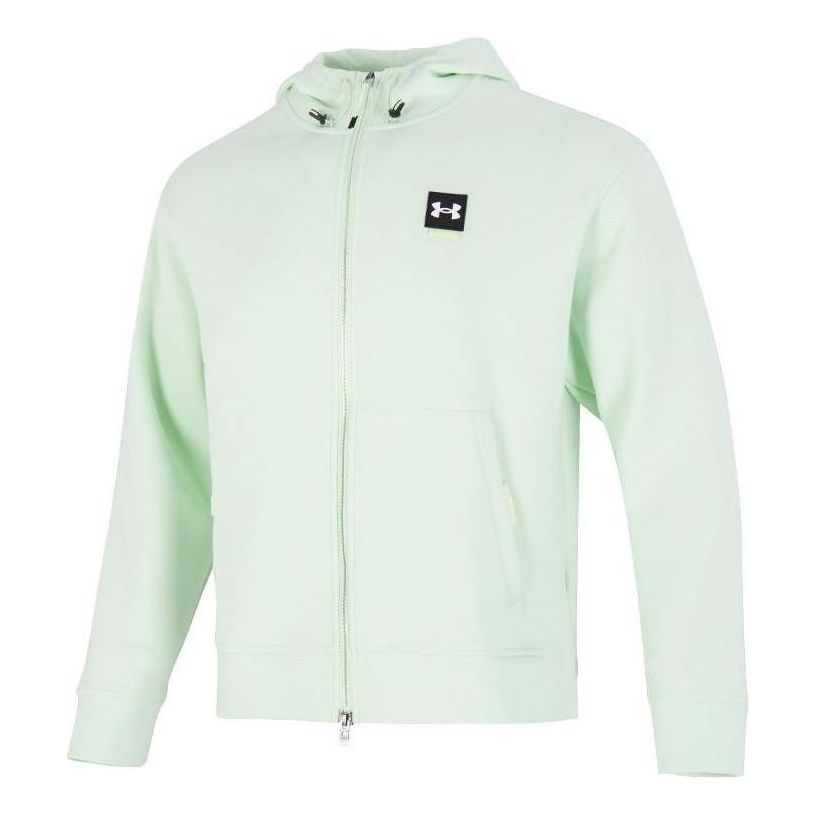 Sweatshirt Under Armour Hoodie Grön | 1373801-369