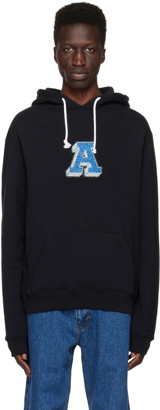 Sweatshirt AXEL ARIGATO Muse College Hoodie Svart | A1164001, 0