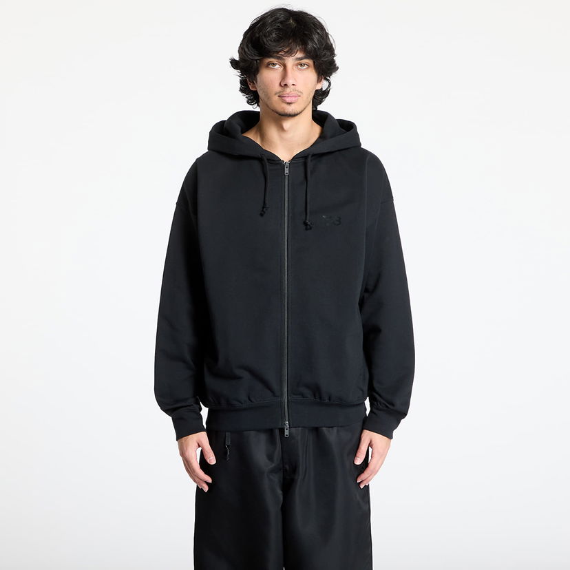 Sweatshirt Y-3 Y-3 French Terry Zip Hoodie Svart | JN4930