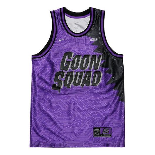 Jersey Nike Space Jam: A New Legacy LeBron James Basketball Tank Top Purpur | DJ3873-560