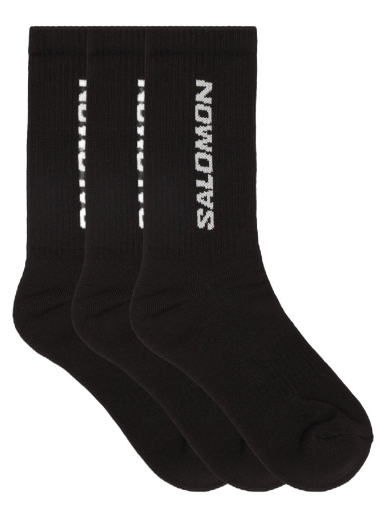 Strumpor Salomon Everyday Crew 3-Pack Socks Svart | LC2086100