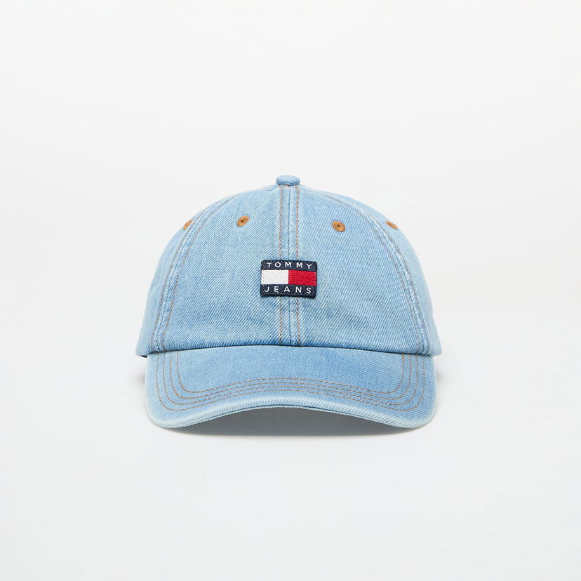 Keps Tommy Hilfiger Tommy Jeans Heritage Denim Cap Blå | AW0AW17312 1AA