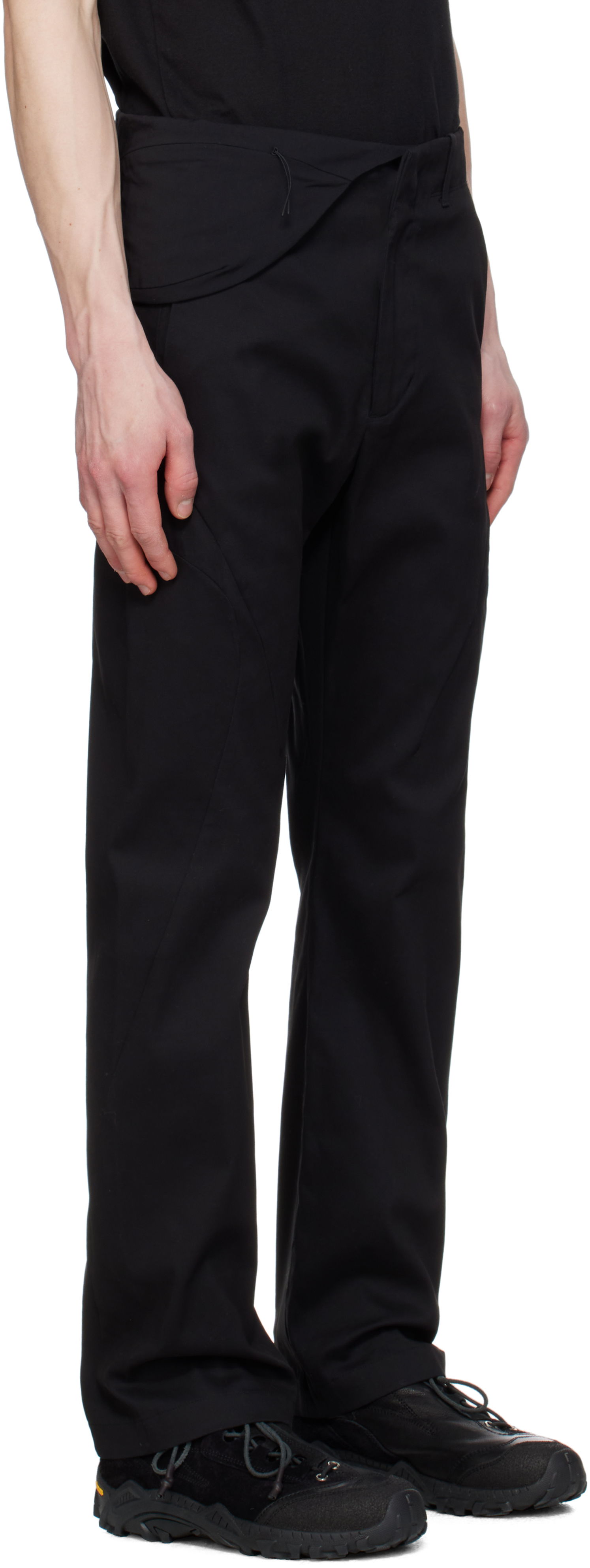 Cargo byxor Post Archive Faction (PAF) 8.0 Right Technical Trousers by POST ARCHIVE FACTION (PAF) Svart | 8.0 BTPR-B, 1