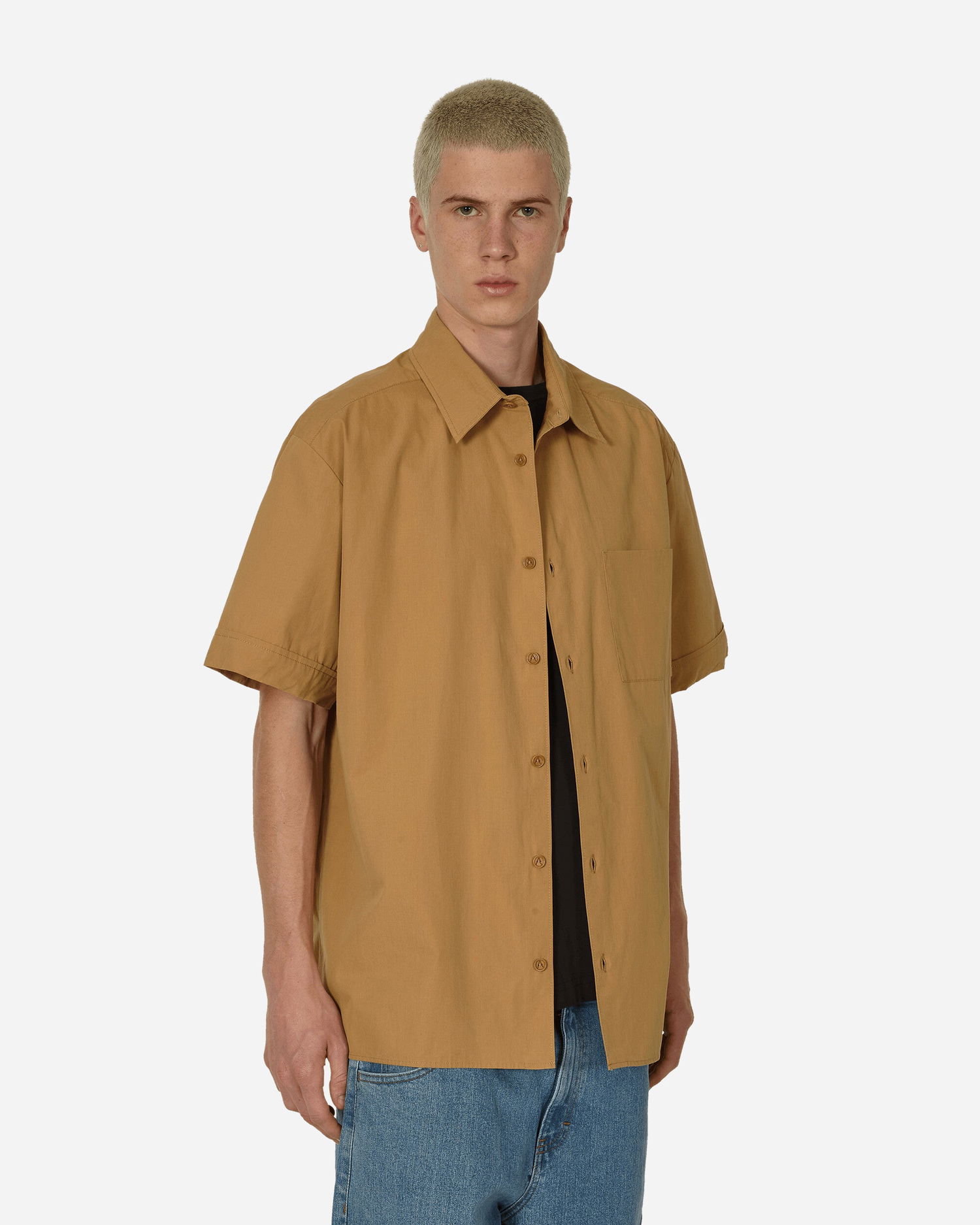 Skjorta A.P.C. Ross Shirt Beige | COGWI-H12541, 1