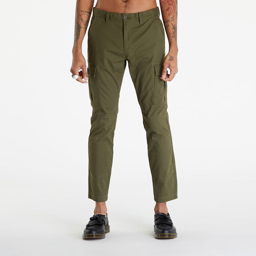 Cargo byxor Tommy Hilfiger Drab Olive Green Grön | DM0DM18940 MR1