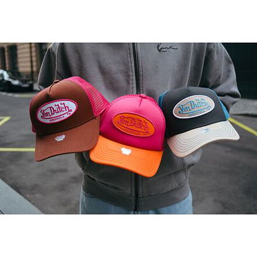 Keps Von Dutch Trucker Boston Brun | VD7030732, 5