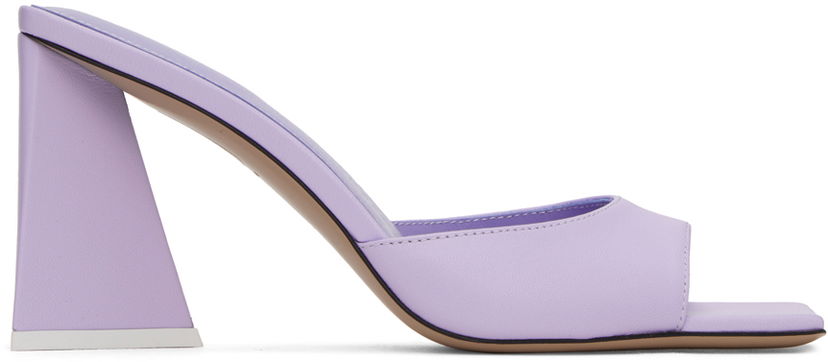 Skovård The Attico Attico Mini Devon Mules Purpur | 242WS772 L001