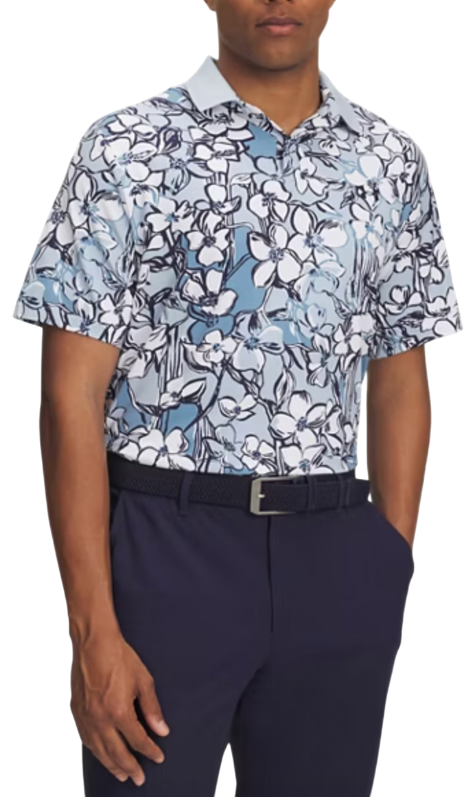 Polotröja Under Armour Drive Chill Floral Print Polo Flerfärgad | 1389597-453