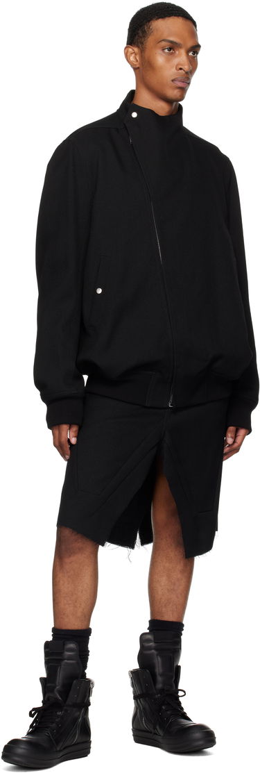 Jacka Rick Owens Rick Owens Concordians Flight Jacket Svart | RU02E1760 WD, 3