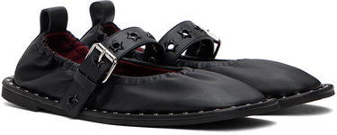 Sneakers och skor Stella McCartney Stella McCartney Star-Studded Ballerina Flats Svart | 810429W1IL0, 3