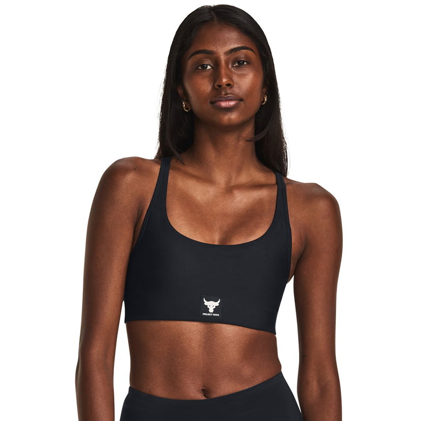 Behå Under Armour Project Rock All Train Bra Black Svart | 1380181-001